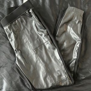 Faux Leather/Fabric Pants from Love & Legend